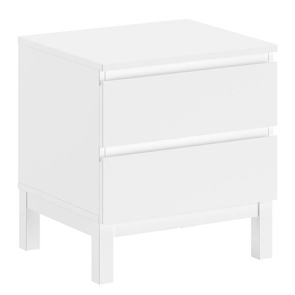Kinderzimmerset Eva 4-teilig mit Kommode Weiß - Breite: 99 cm