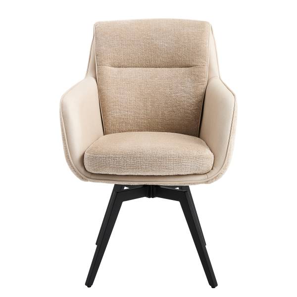 Set di 2 sedie girevoli MARPLE Beige