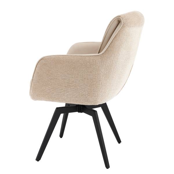Set di 2 sedie girevoli MARPLE Beige