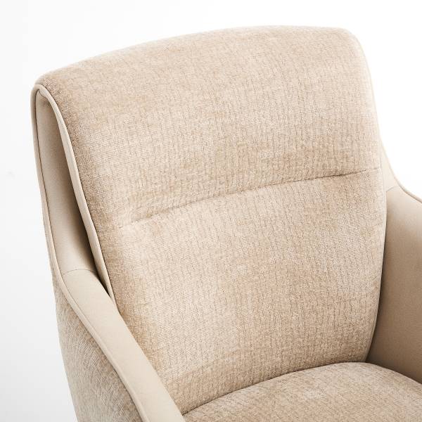 Set di 2 sedie girevoli MARPLE Beige