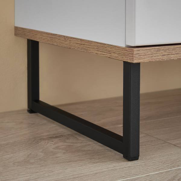 Midischrank Emporia Matt Weiß - Breite: 38 cm