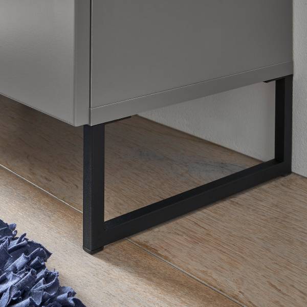 Set di 3 mobili da bagno Emporia A Grigio opaco