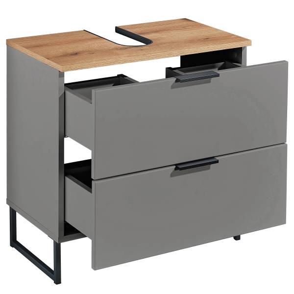 Set di 2 mobili Emporia 60 cm Grigio opaco