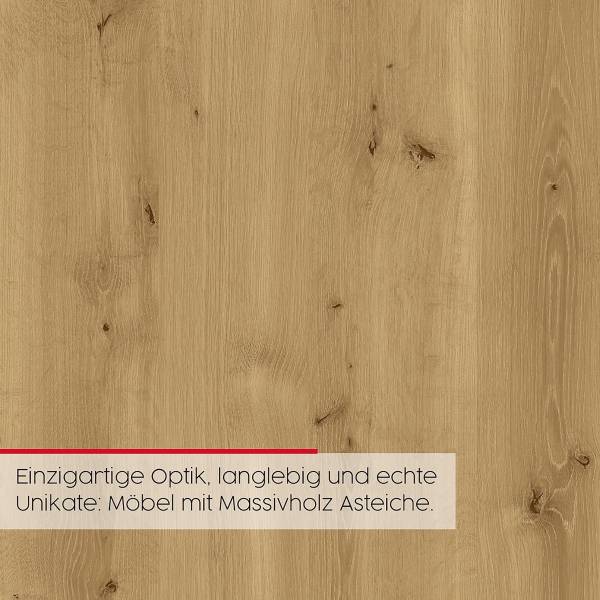 Schwebetürenschrank Scale mit Glas Matt Fango - Breite: 181 cm