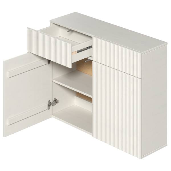 Scarpiera da parete legno massello SKAO Cashmere