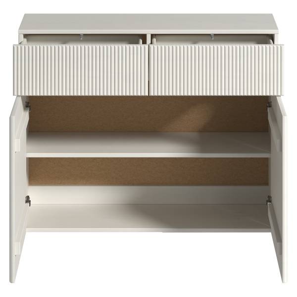 Scarpiera da parete legno massello SKAO Cashmere