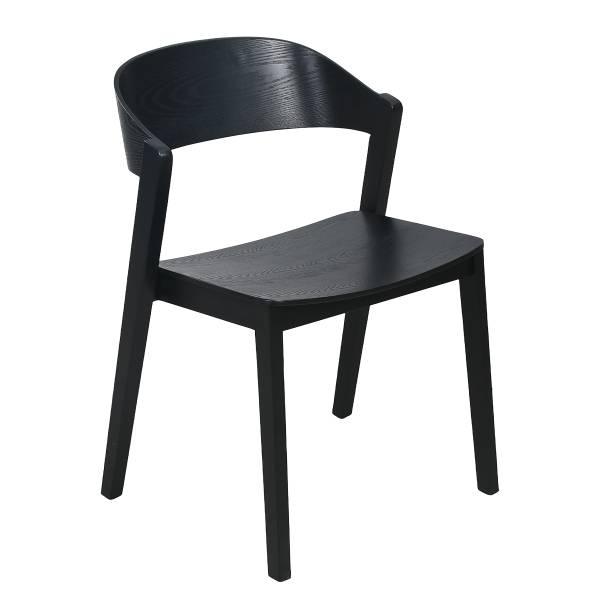 Esszimmerstuhl FLOMATON Schwarz - 2er Set