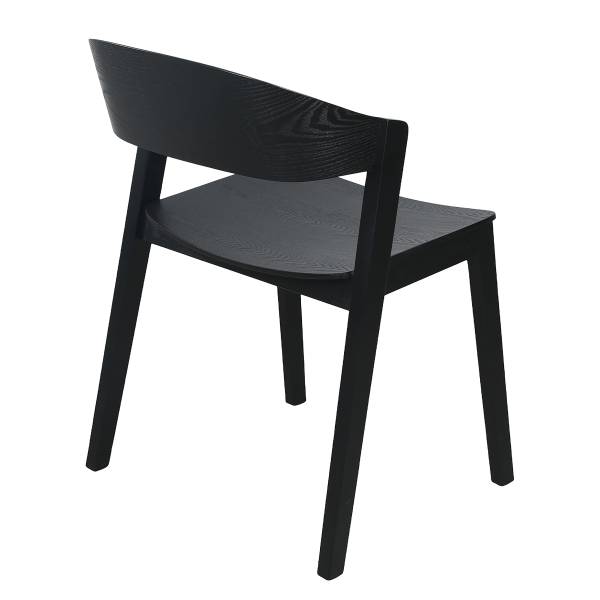 Esszimmerstuhl FLOMATON Schwarz - 2er Set