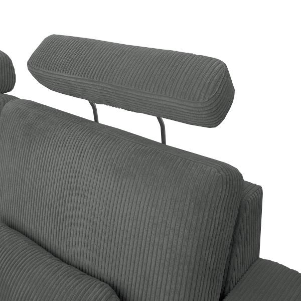 Ecksofa Spiti mit Schlaffunktion Cord