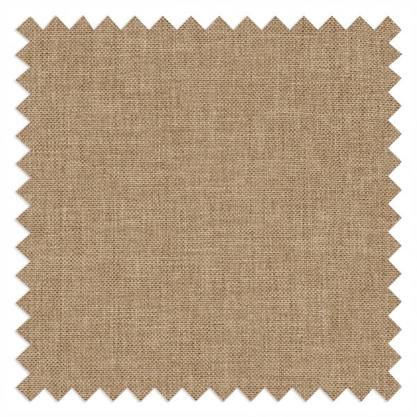 Zithoek Furel met slaapfunctie beige - ottomane vooraanzicht rechts