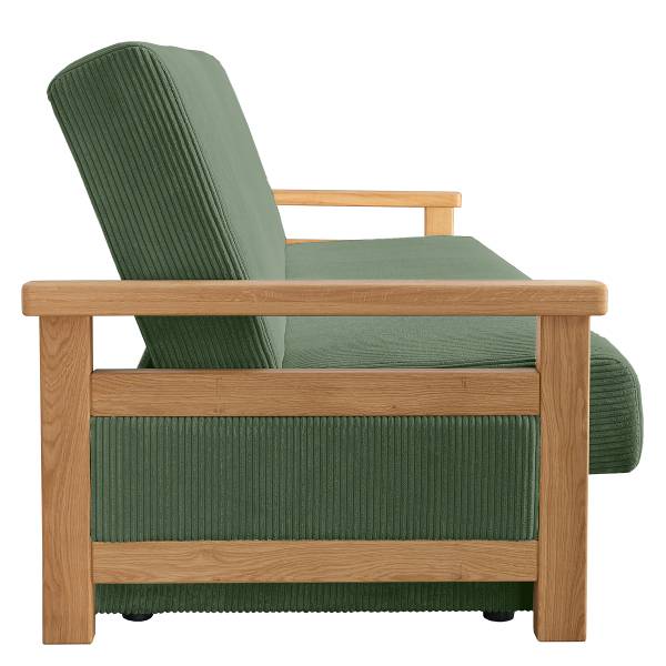 Schlafsofa Hildi Cordstoff Zuri: Wintermoos