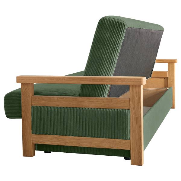 Schlafsofa Hildi Cordstoff Zuri: Wintermoos