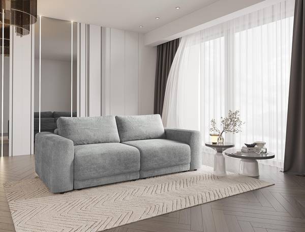 Schlafsofa CALOT Graugrün
