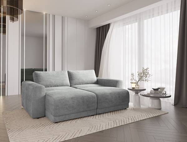 Schlafsofa CALOT Graugrün