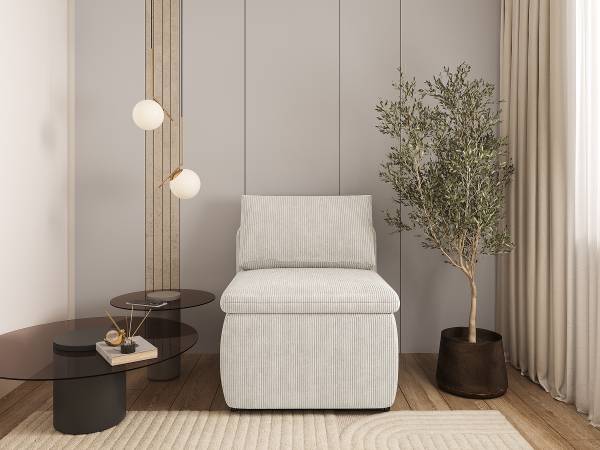Schlafsessel Wulia Hellbeige