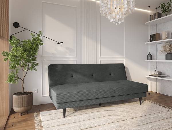 Divano letto ENKOR Velluto a coste