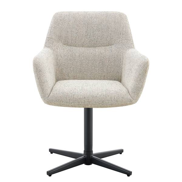 Set di 2 sedie girevoli MEPIC Beige