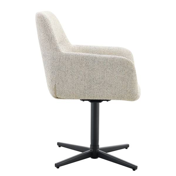 Set di 2 sedie girevoli MEPIC Beige