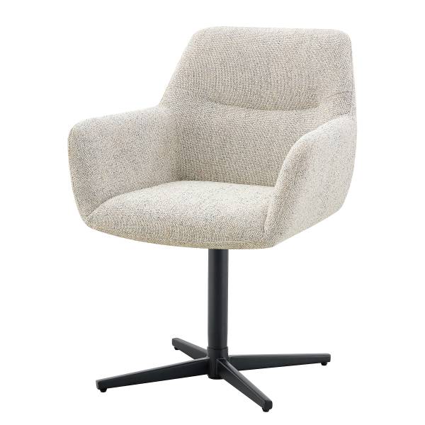 Set di 2 sedie girevoli MEPIC Beige