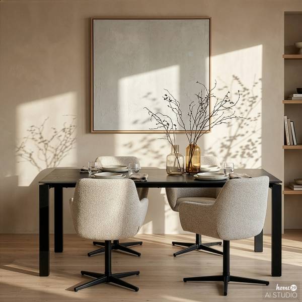 Set di 2 sedie girevoli MEPIC Beige