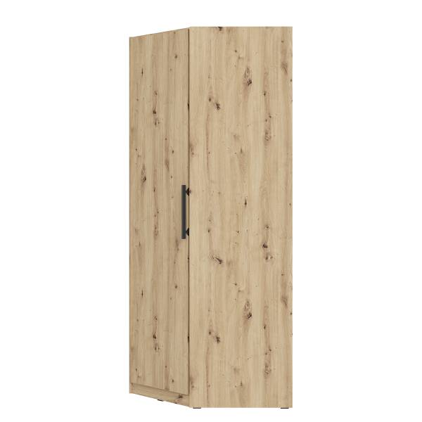 Hoekkast Longfort Artisan eikenhouten look