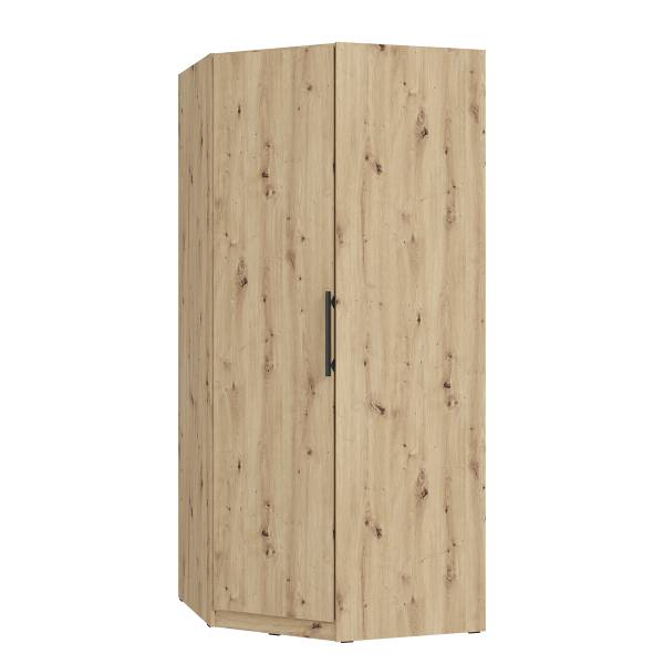 Hoekkast Longfort Artisan eikenhouten look