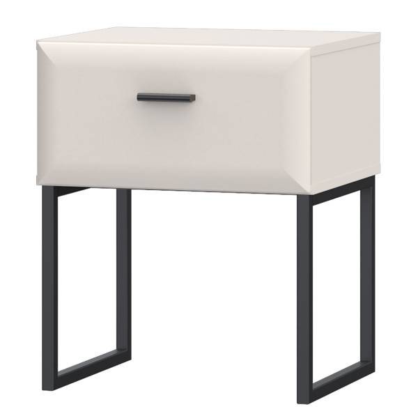 Comodino Kreong Cashmere / nero