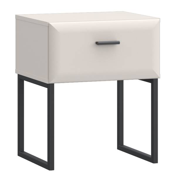 Comodino Kreong Cashmere / nero