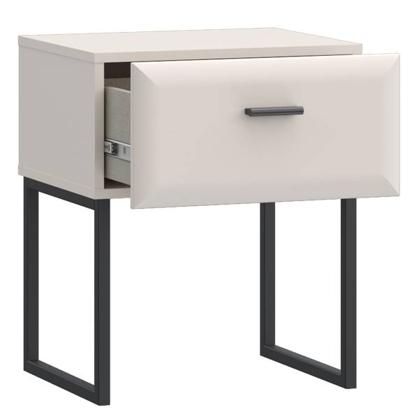 Comodino Kreong Cashmere / nero