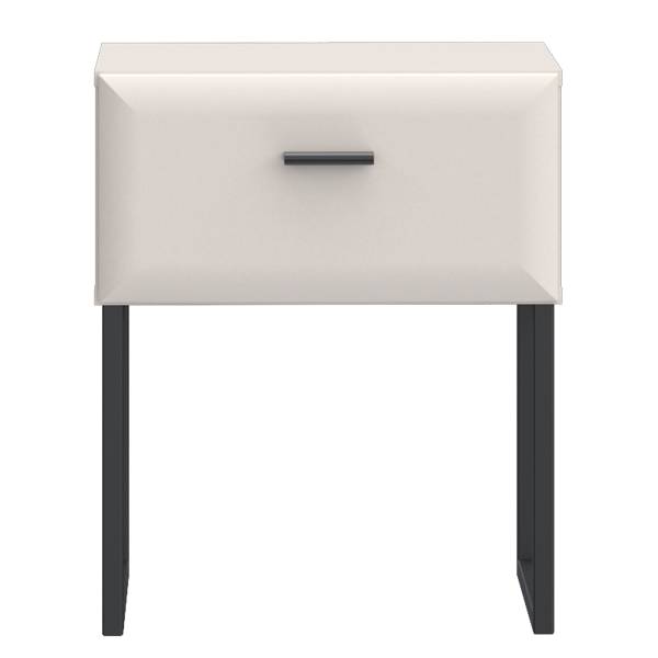 Comodino Kreong Cashmere / nero