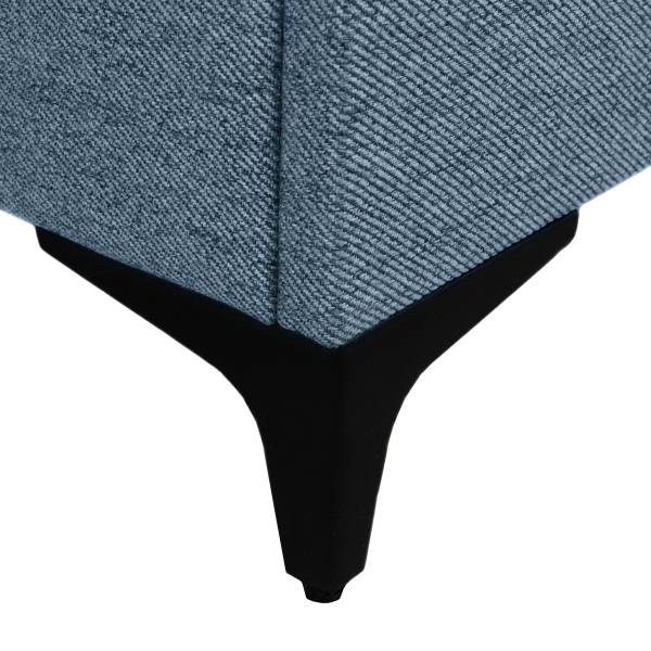 Boxspringbett Adinlow mit Bettkasten Flachgewebe Nea: Blau - 100 x 200cm