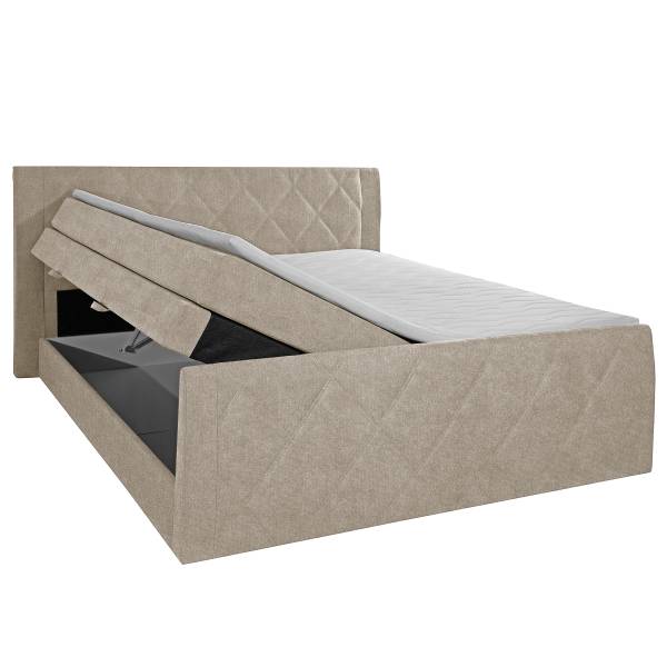 Boxspringbett Garema mit Bettkasten 180 x 200cm