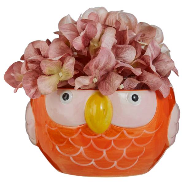 Cache-pot TROPICS Grès - Orange