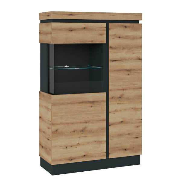 Highboard Zarina Eiche Evoke Dekor / Graphit