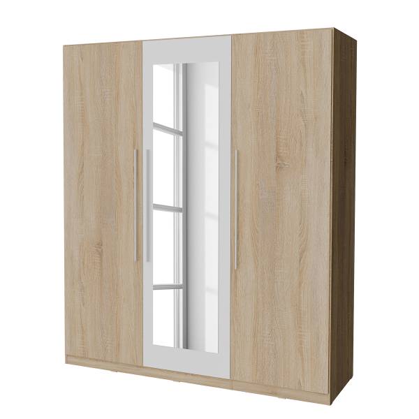 Armoire à portes battantes Heideck Imitation chêne de Sonoma