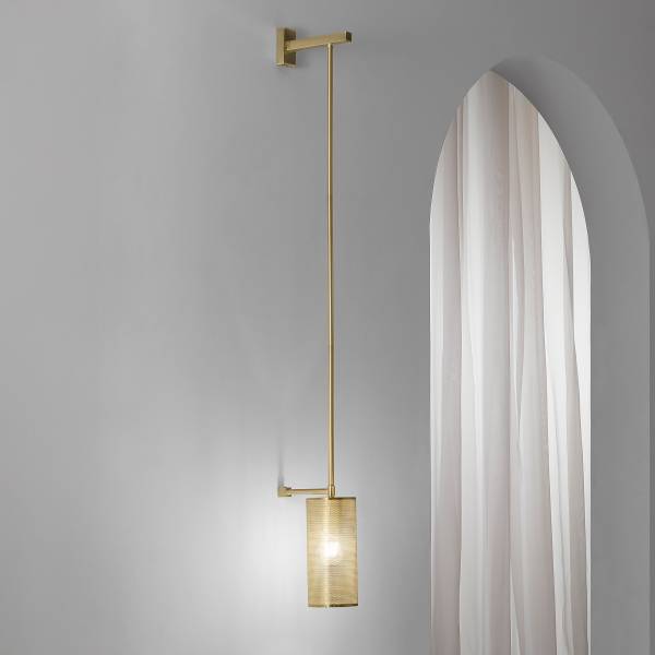 Wandleuchte King Aluminium - 1-flammig
