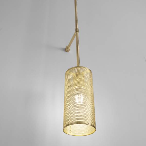 Wandleuchte King Aluminium - 1-flammig