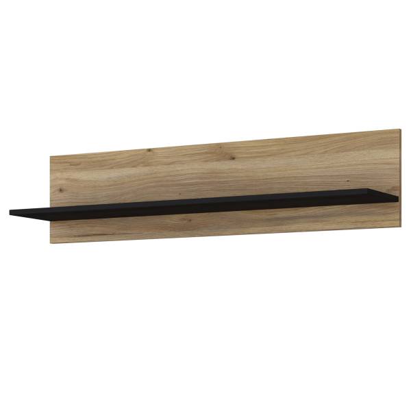 Mensola Rimak Effetto rovere nero / Effetto rovere