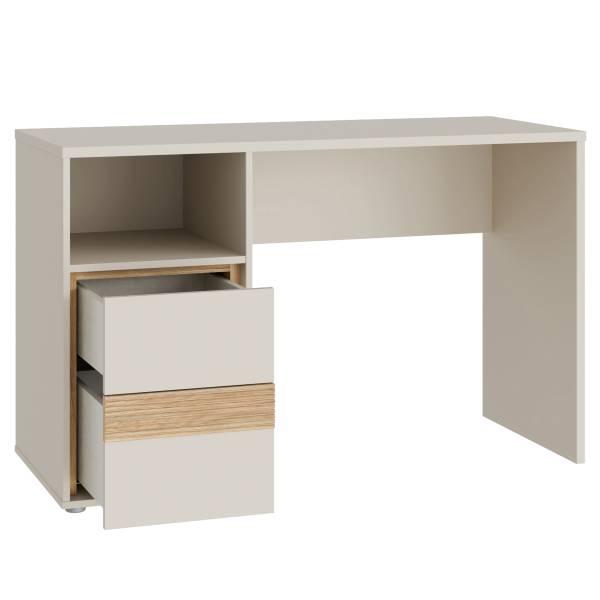 Scrivania Bayin Cashmere / Effetto rovere