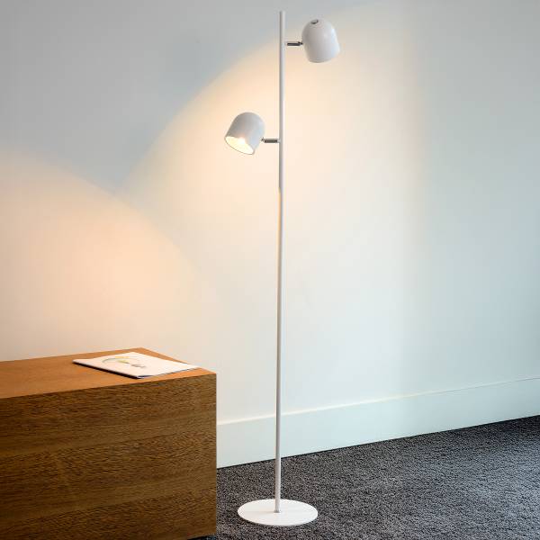 Stehleuchte Skanska Typ A Eisen - Weiß