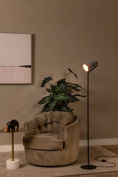 Stehleuchte Bensen Filz - Grau