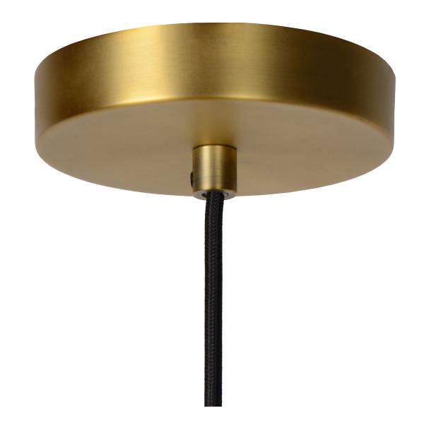Pendelleuchte Firmin Opalglas - Gold - Durchmesser: 20 cm