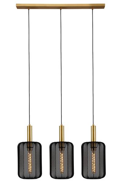 Pendelleuchte Corina Typ B Polyester - Schwarz