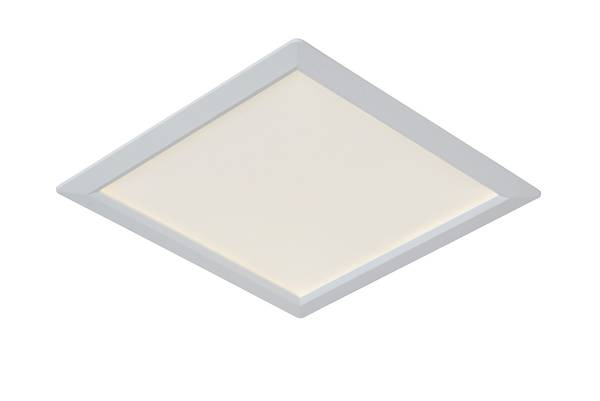 LED-plafondlamp Tendo aluminium - wit