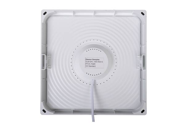 LED-plafondlamp Tendo aluminium - wit