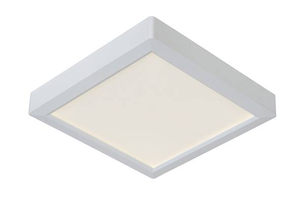 LED-plafondlamp Tendo aluminium - wit
