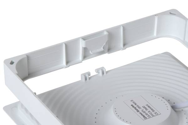 LED-plafondlamp Tendo aluminium - wit