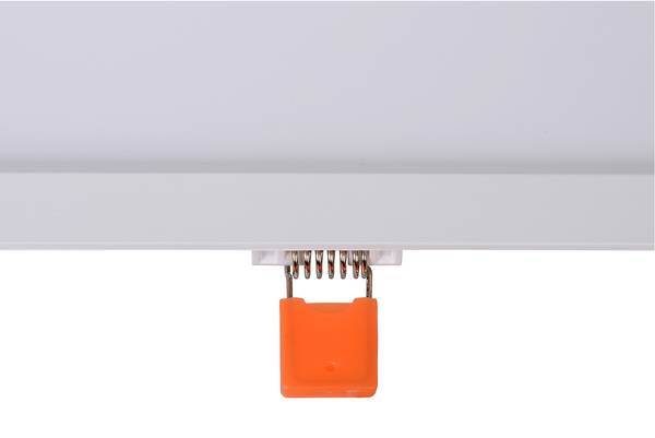 LED-plafondlamp Tendo aluminium - wit