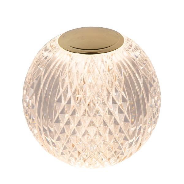 Akku-Tischleuchte Cintra Typ B Acrylglas - Durchmesser: 11 cm