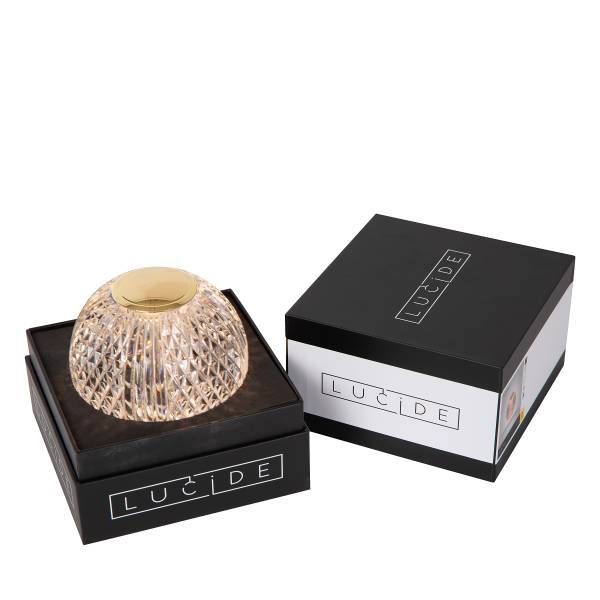 Akku-Tischleuchte Cintra Typ B Acrylglas - Durchmesser: 11 cm